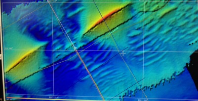 Example of sonar data